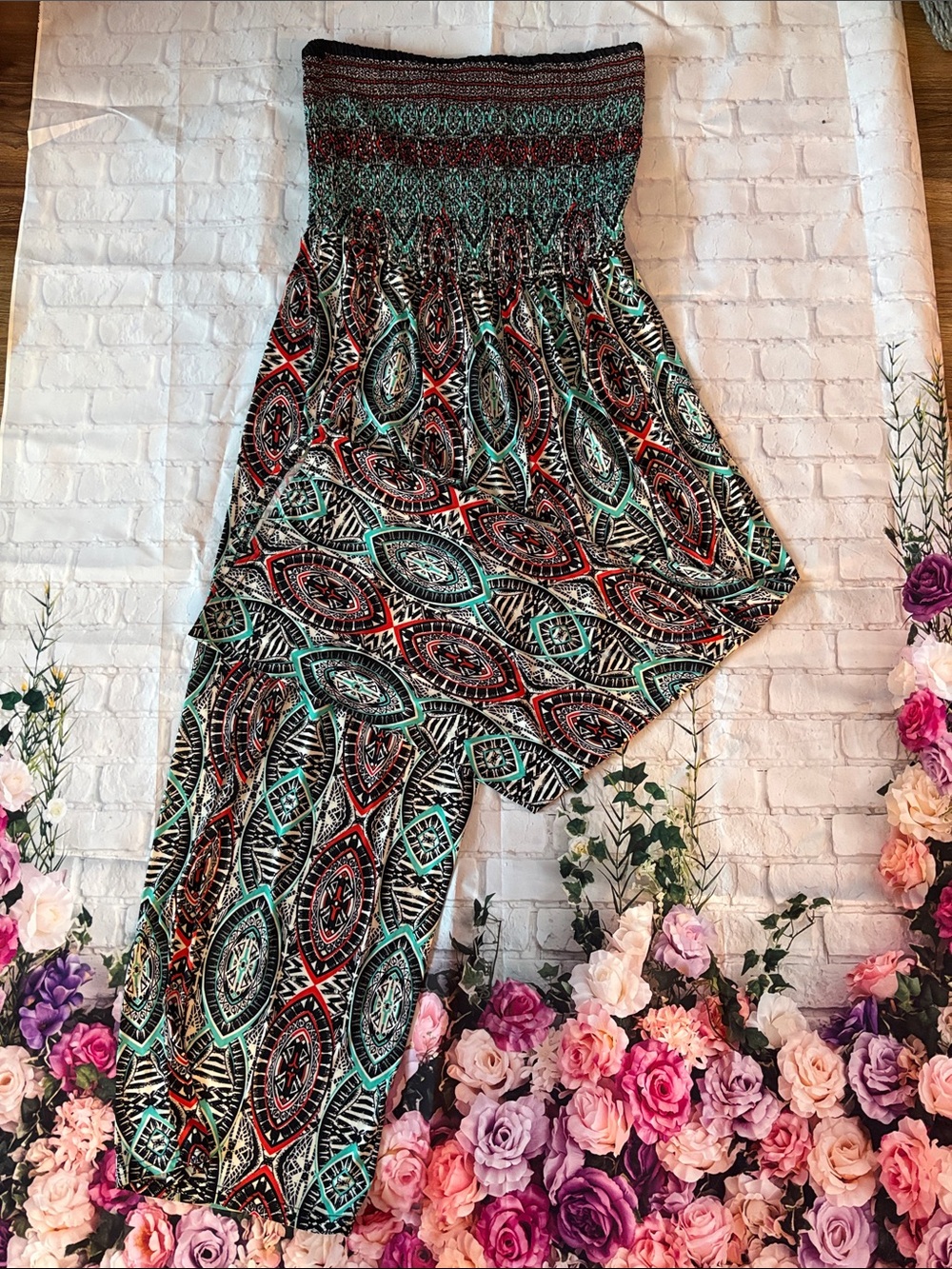 Tribal Print Jumpsuit
